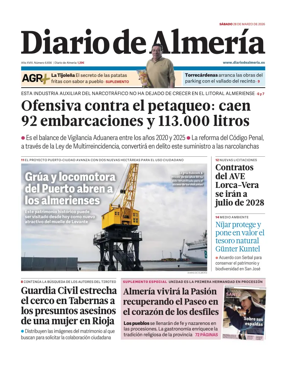 Cover of Diario de Almeria