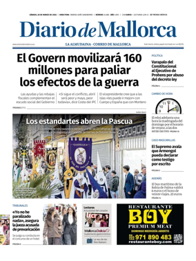 Cover of Diario de Mallorca