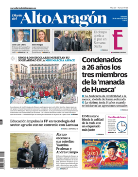Cover of Diario del Alto Aragon