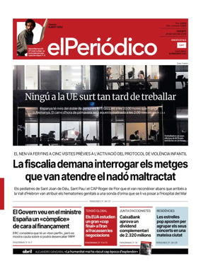 Cover of El Periodico - Catala