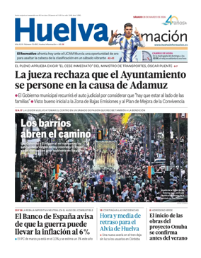 Cover of Huelva Informacion