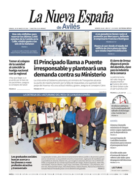 Cover of La Nueva Espana (Aviles)