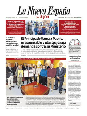 Cover of La Nueva Espana (Gijon)