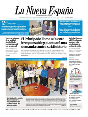 Cover of La Nueva Espana (Oviedo)