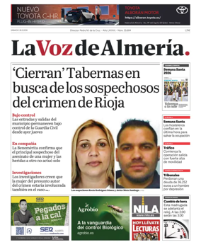 Cover of La Voz de Almeria