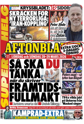 Cover of Aftonbladet