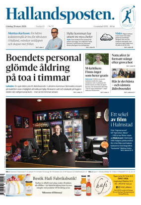 Cover of Hallandsposten