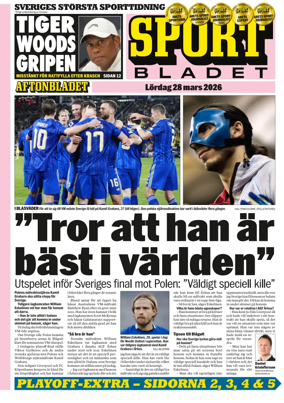 Cover of Sportbladet