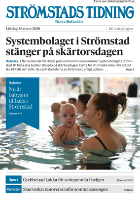 Cover of Stromstads Tidning