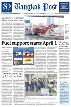 Cover of Bangkok Post