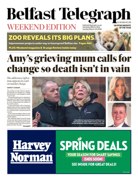 Cover of Belfast Telegraph