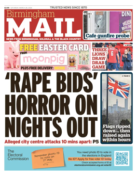 Cover of Birmingham Mail
