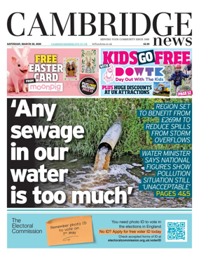 Cover of Cambridge News