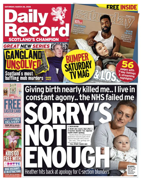 Cover of Daily Record