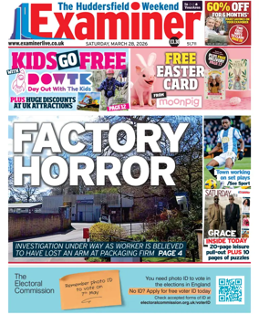 Cover of Huddersfield Daily Examiner