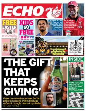 Cover of Liverpool Echo