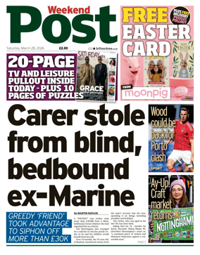 Cover of Nottingham Post
