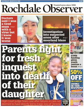 Cover of Rochdale Observer