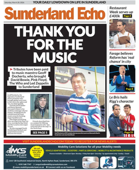 Cover of Sunderland Echo