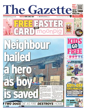 Cover of Teesside Evening Gazette