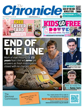 Cover of The Chronicle (South Tyneside and Durham)
