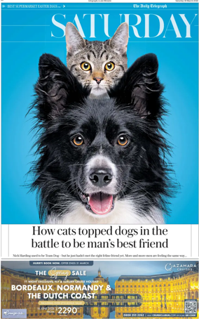 Cover of The Daily Telegraph – Saturday Supplement