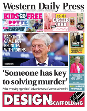 Cover of Western Daily Press (Saturday)