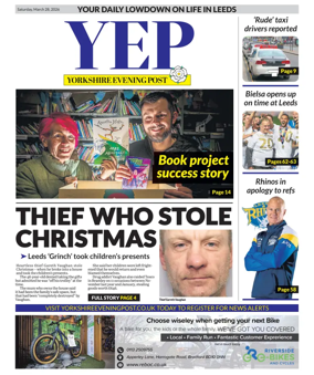 Cover of Yorkshire Evening Post