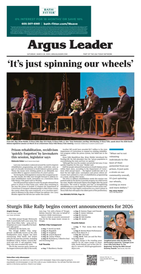 Cover of Argus Leader