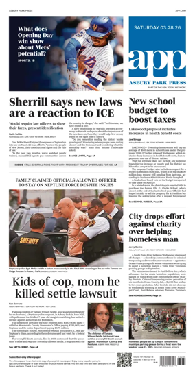 Cover of Asbury Park Press