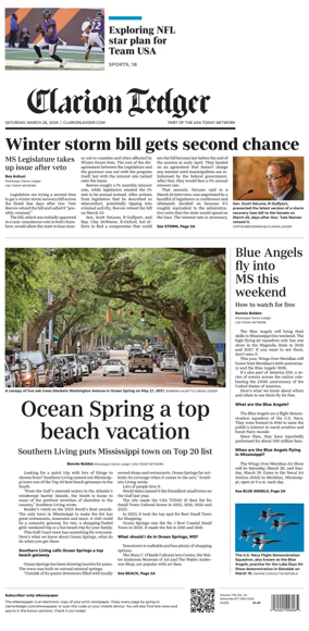 Cover of Clarion Ledger