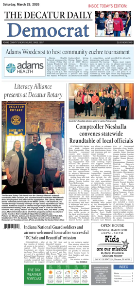 Cover of The Decatur Daily Democrat