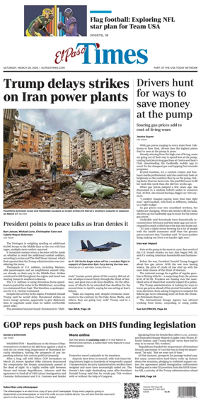 Cover of El Paso Times