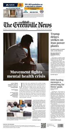 Cover of The Greenville News