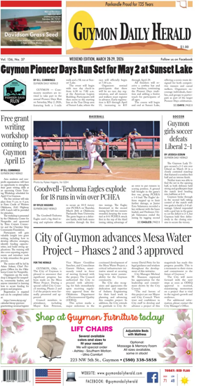 Cover of Guymon Daily Herald