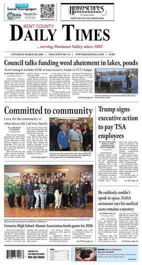 Cover of Kent County Daily Times