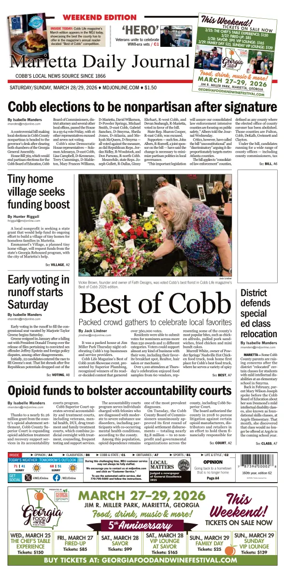 Cover of Marietta Daily Journal