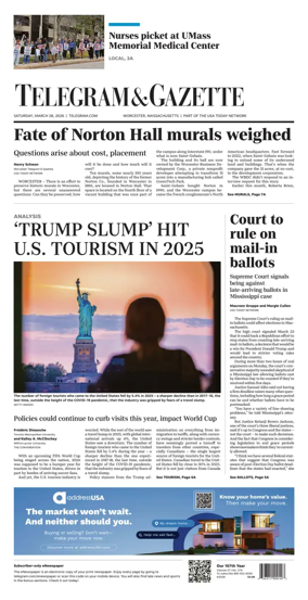 Cover of Telegram & Gazette