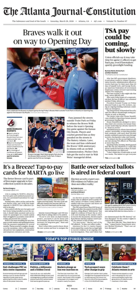 Cover of The Atlanta Journal-Constitution