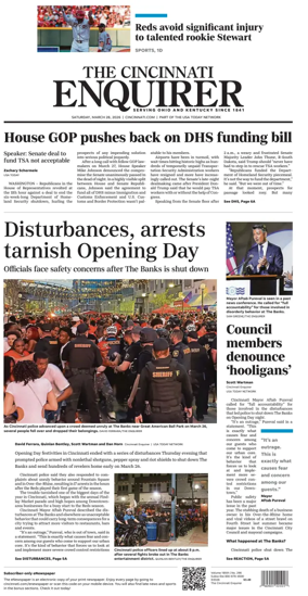 Cover of The Cincinnati Enquirer