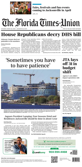 Cover of The Florida Times-Union