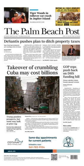 Cover of The Palm Beach Post