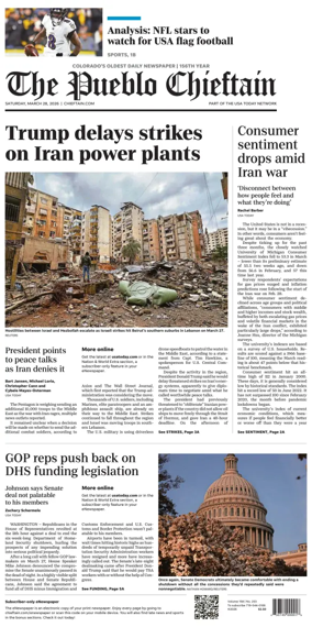 Cover of The Pueblo Chieftain