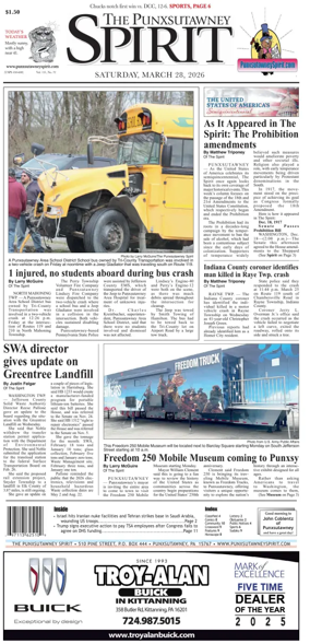 Cover of The Punxsutawney Spirit