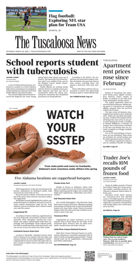 Cover of The Tuscaloosa News