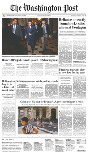Cover of The Washington Post