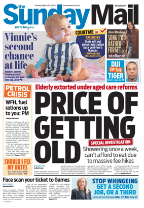 Cover of The Courier-Mail