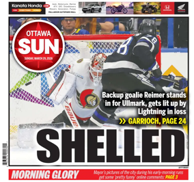 Cover of Ottawa Sun
