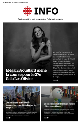 Cover of Radio-Canada Info