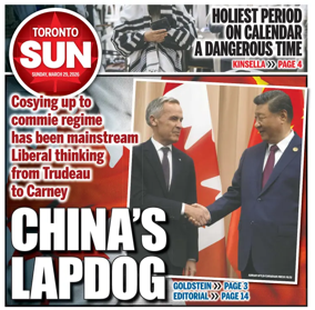 Cover of Toronto Sun